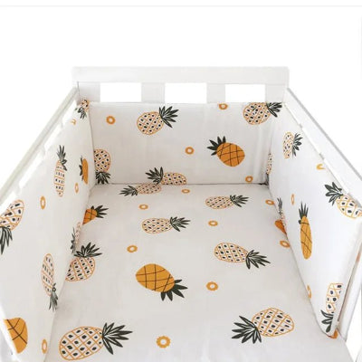 Réducteur de lit bébé ananas