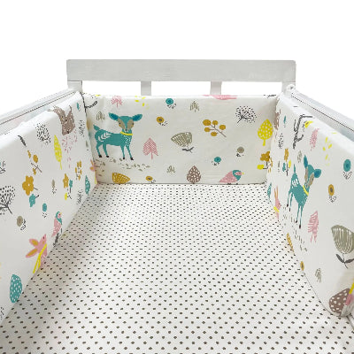 Réducteur de lit bébé cerfs forêts