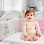 Tour de Lit Bébé Cocon Douillet - Nid Sécurisant
Réducteur de lit bébé roux