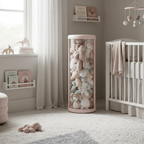 Rangement pour peluche​  Tour Rose pleine