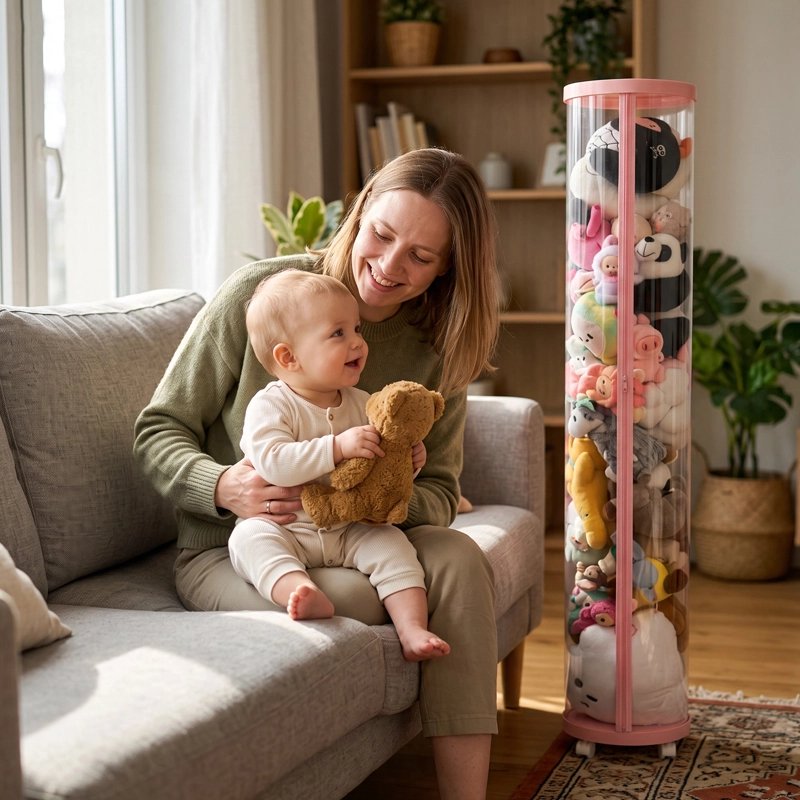 Rangement pour peluche​ maman et bebe ourson toutou