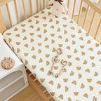 tour de lit ourson avec attaches suce 