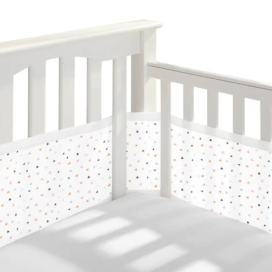 tour de lit respirant petits motifs