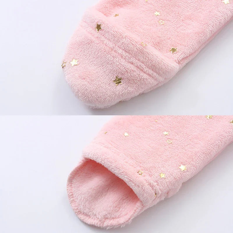 COMBINAISON BEBE FILLE | Flanelle Ourson Rose