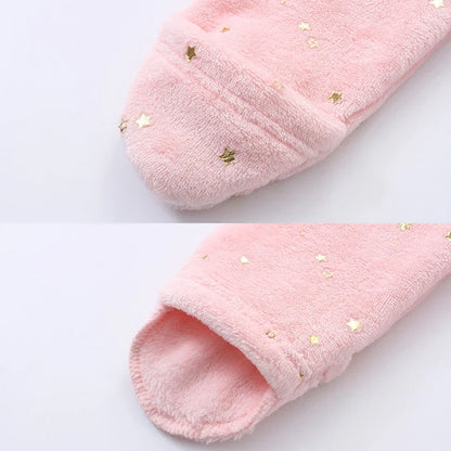 COMBINAISON BEBE FILLE | Flanelle Ourson Rose
