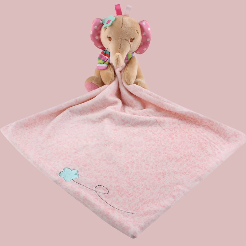 Doudou Bébé Fille Lien d'Amour - Peluche Douce
Doudou-Bébé-Fille-elephant-rose