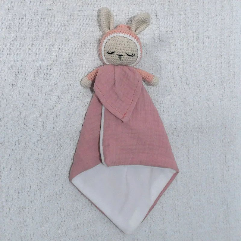 Doudou Bébé Fille Câlin Apaisant - Peluche Enveloppante
Doudou-Bébé-Fille-lapin-rose