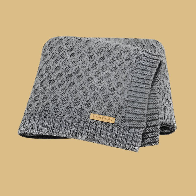 Couverture chaude BEBE grise