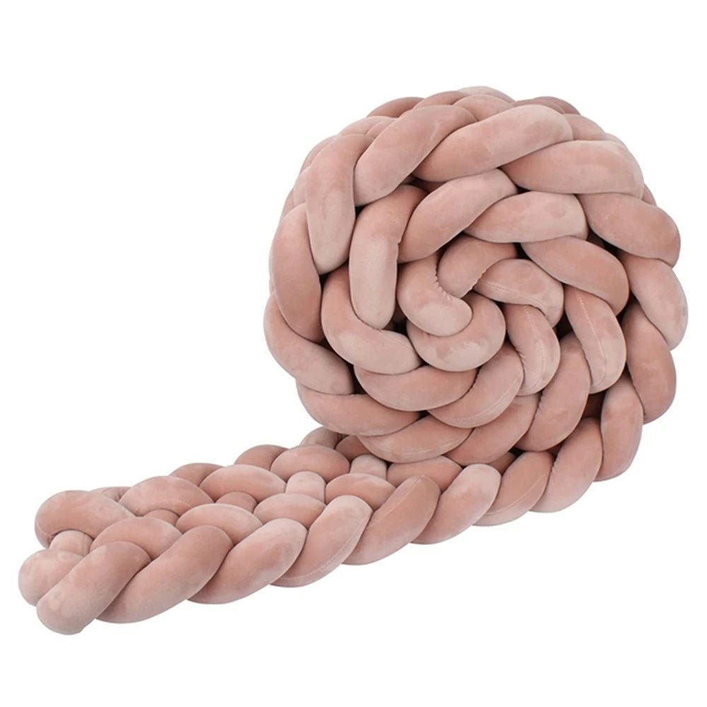 tresse de lit bebe
or rose