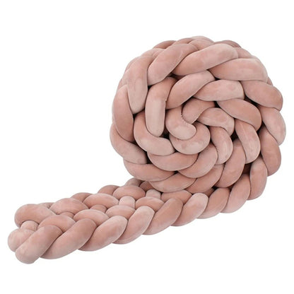 tresse de lit bebe
or rose