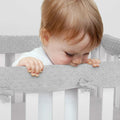Protection Lit Bébé Petit Mordeur - Velours Doux
Nid de cocon bebe qui mord 