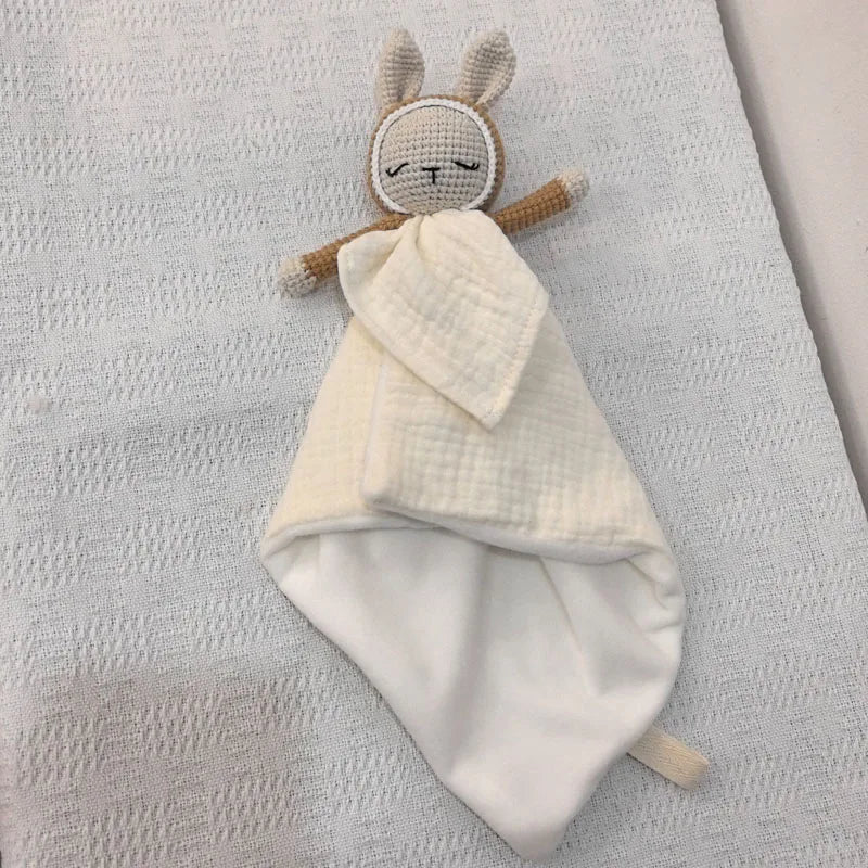Doudou Bébé Fille Câlin Apaisant - Peluche Enveloppante
Doudou-Bébé-Fille-lapin-beige