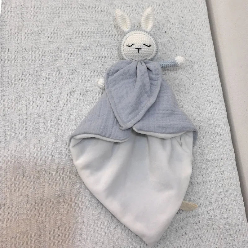 Doudou Bébé Fille Câlin Apaisant - Peluche Enveloppante
Doudou-Bébé-Fille-lapin-gris