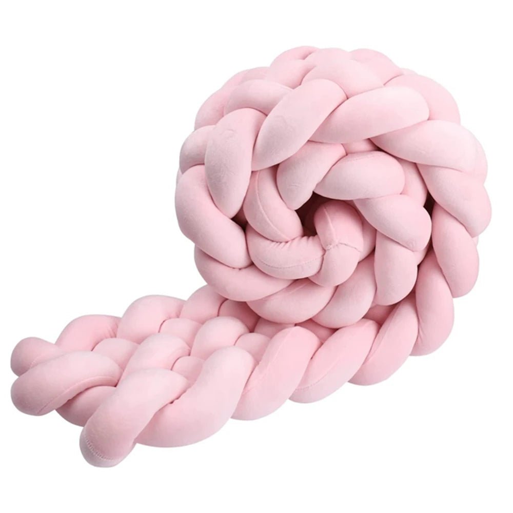 tresse de lit bebe et  tresse rose geante