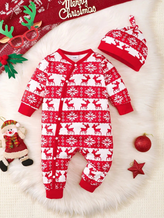 Pyjama Noël Bébé Festidoux - Doux & Festif
bonnet combo