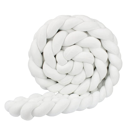 tresse de lit bebe
blanche geante