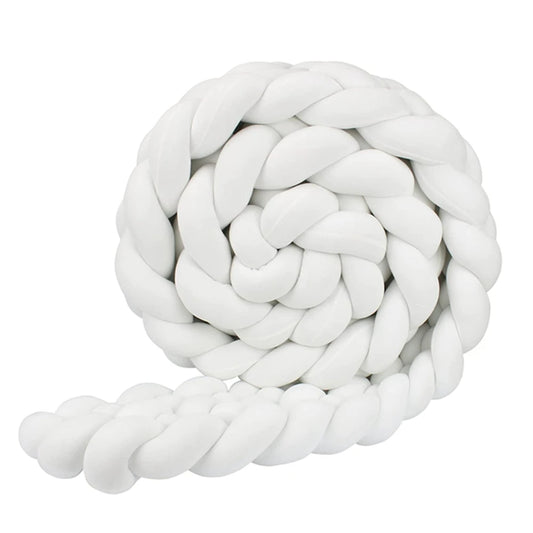 tresse de lit bebe
blanche geante