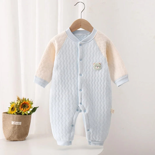 Barboteuse Bébé 100% Coton | Douceur Thermique™
