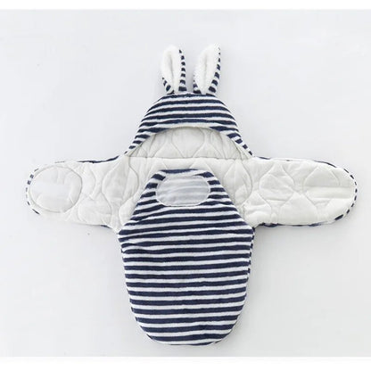 nid d'ange bébé
bleu et blanc