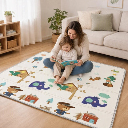 Tapis bebe mousse maman et bebe lis  