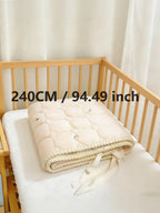 Tour de Lit Complet Bébé beige 240 cm 