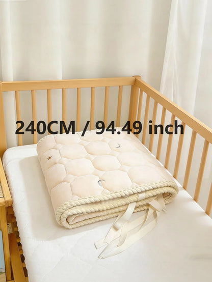 Tour de Lit Complet Bébé beige 240 cm 