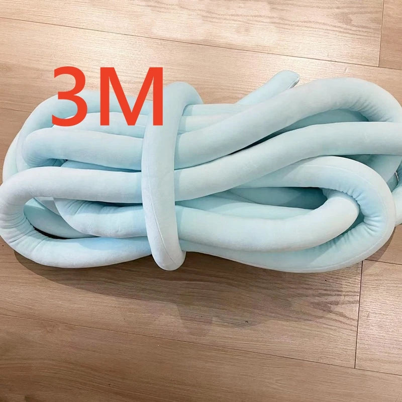 Tresse de lit 3m berceau bleu multicolore