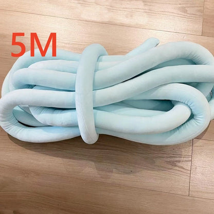 Tresse de lit 5m berceau bleu multicolore