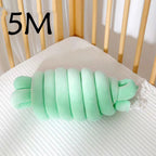 Tresse de lit 5m berceau vert multicolore