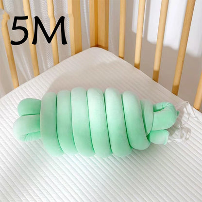 Tresse de lit 5m berceau vert multicolore