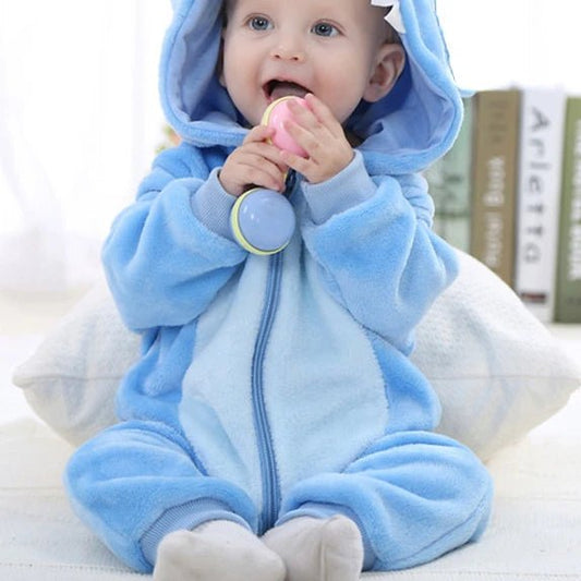 Un Deguisement Halloween bebe bleu 