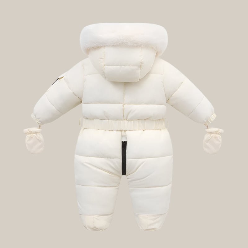 Un Pyjama polaire bebe blanc 