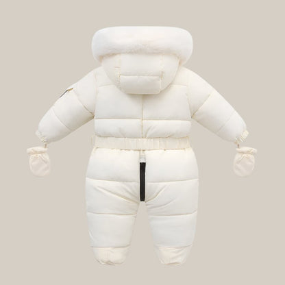 Un Pyjama polaire bebe blanc 