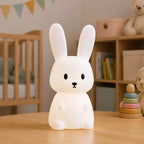 Veilleuse LED Rechargeable veilleuse bébé usb blanche lapin