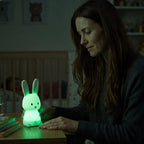 Veilleuse LED Rechargeable veilleuse bébé usb verte lapin veilleuse bébé usb