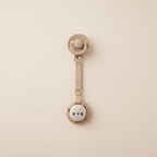 attache tetine clip une Attache tétine Beige - fond doux