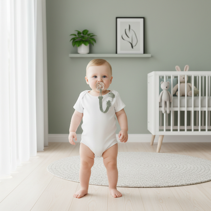 Attache Tetine Silicone bebe debout