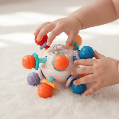 Hochet Bébé Rotatif Amusant - Jouet Innovant HOCHET pour BEBE Bébé découvrant les textures