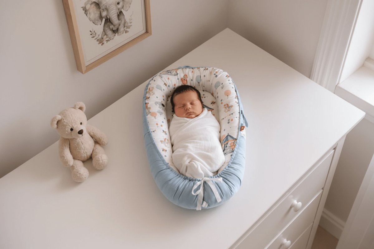 reducteur de lit pour bebe
et petit Bébé endormi réducteur carrousel commode nursery