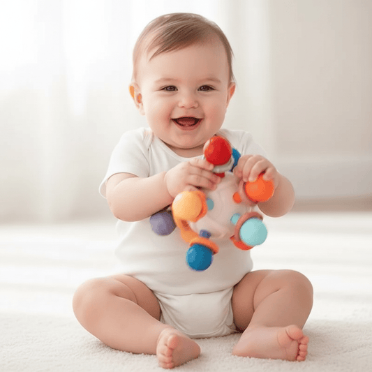 Hochet Bébé Rotatif Amusant - Jouet Innovant HOCHET pour BEBE Bébé secouant la balle