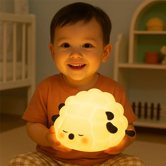 bebe veilleuse panda