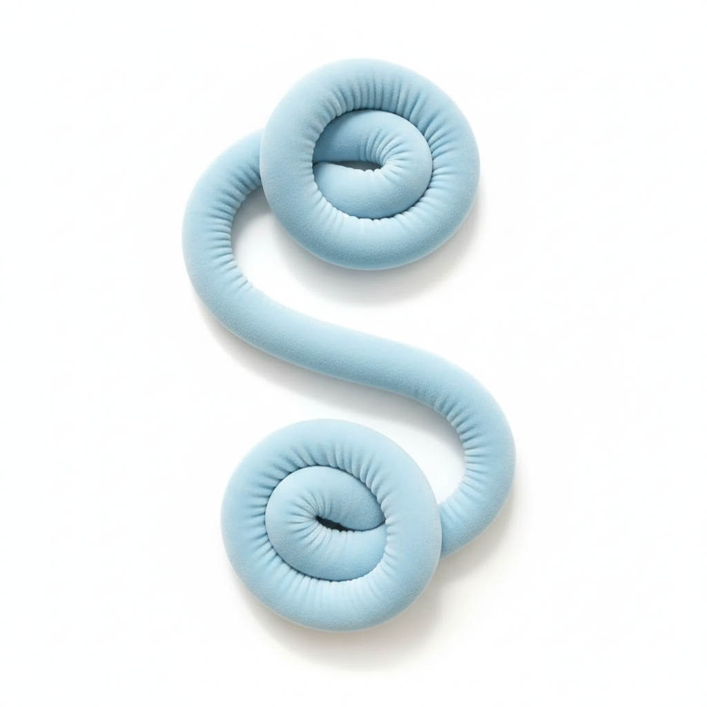 Brin simple - Bleu