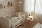 veilleuse bébé dans la  Chambre de bébé avec veilleuse panda