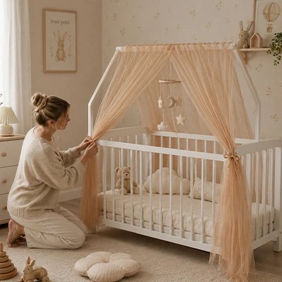ciel de lit bébé garçon