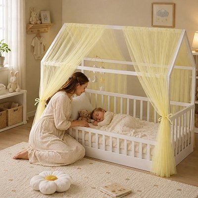 ciel de lit bébé garçon