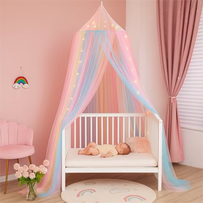 ciel de lit bebe rainbow