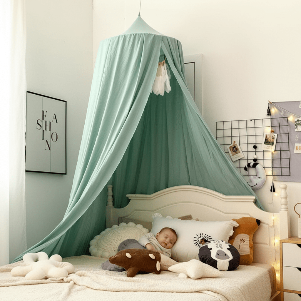 ciel de lit pour bebe lit grand 