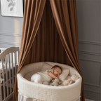 ciel de lit pour bebe nid rond 