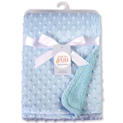 cocon d'emmaillotage couleur bleue