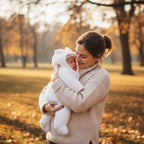 combinaison bebe ours blanche et maman joyeuse 